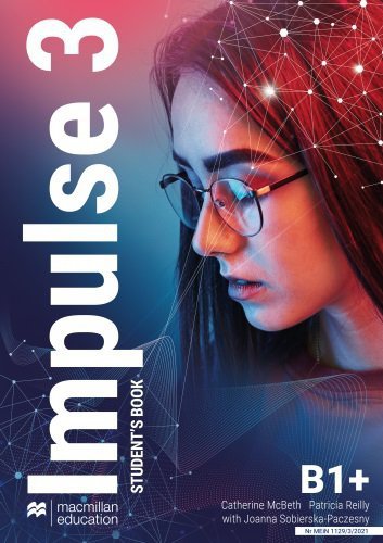 Impulse 3. B1+. Student's Book + książka cyfrowa. Kod wklejony