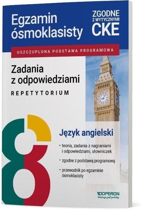 Egzamin ósmoklasisty 2026. Język angielski. Repetytorium