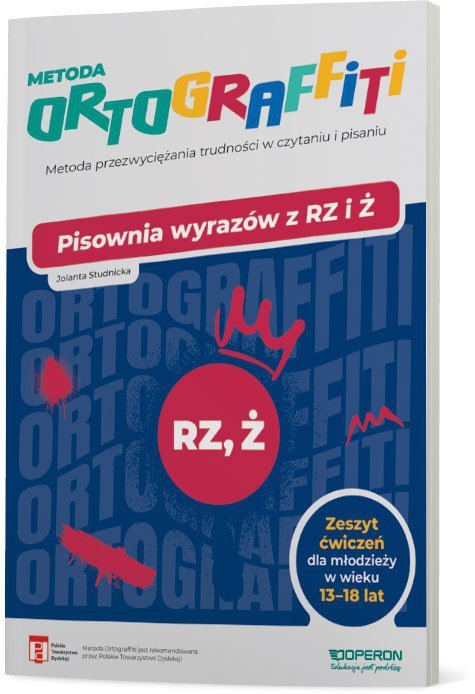Ortograffiti. Pisownia wyrazów z RZ i Ż. Dla młodzieży w wieku 13-18 lat