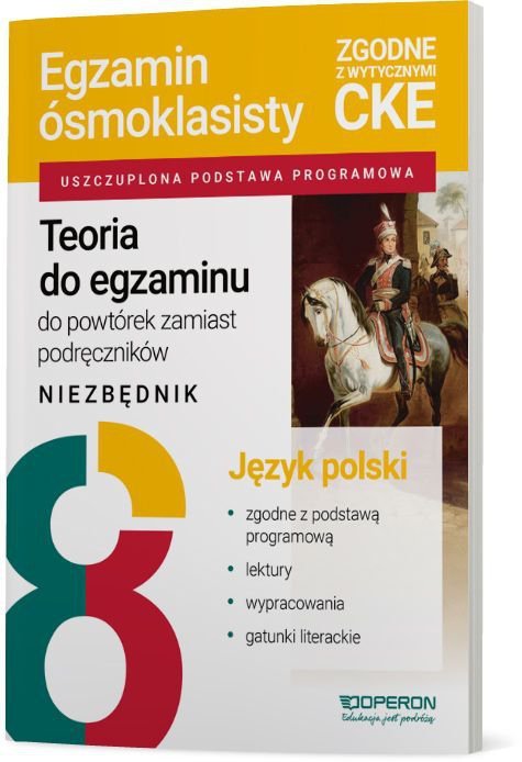 Egzamin ósmoklasisty 2026. Język polski. Niezbędnik z teorią