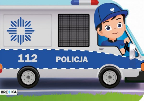 Kolorowanka. Policja. Wydawnictwo Books and Fun
