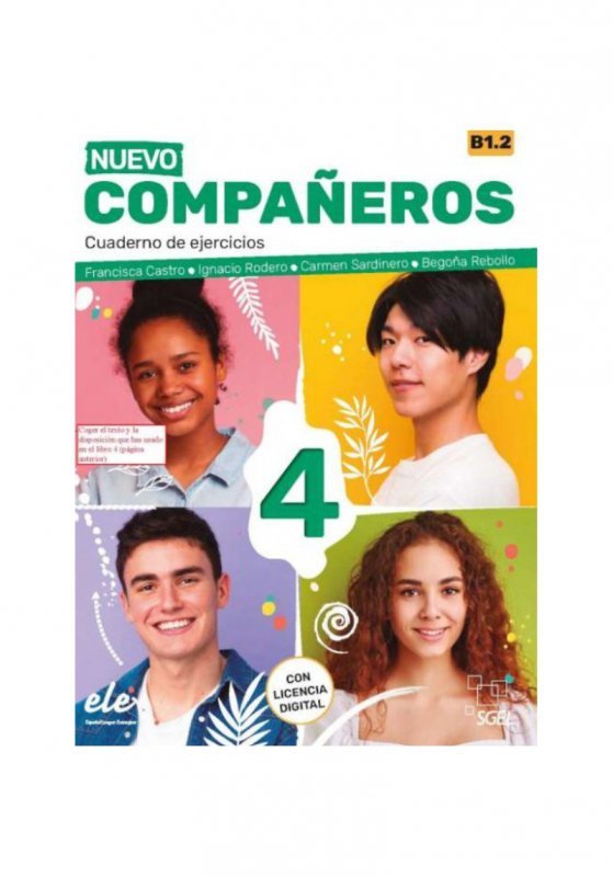 Nuevo Companeros 4 ćwiczenia+ licencia digital 3 edicion 2022