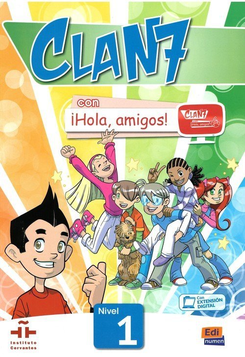 Clan 7 con Hola amigos 1 podręcznik + zawartość online