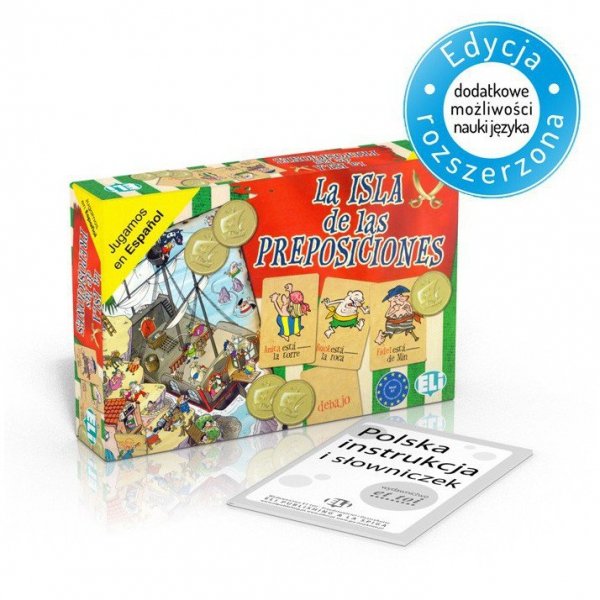 Gra językowa Hiszpański La Isla de Las Preposiciones