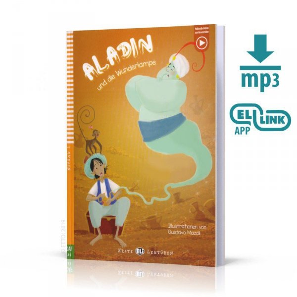 LN Aladin und die Wunderlampe książka + audio online A0