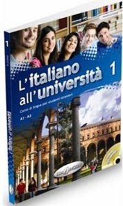 L'italiano all' universita 1 podręcznik + ćwiczenia + Audio CD