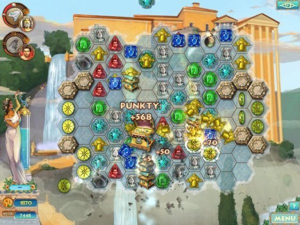 Herosi Hellady 2. Olimpia. Smart games. PC CD-ROM + 4 gry w wersji demo