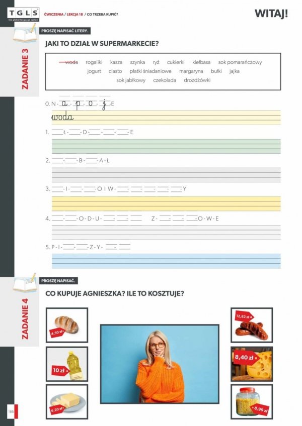 Witaj! Komunikacja w języku polskim dla obcokrajowców. Poziom A1. Podręcznik i zeszyt ćwiczeń z odpowiedziami