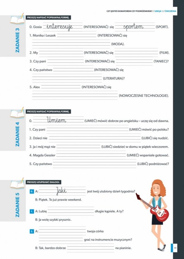 Witaj! Komunikacja w języku polskim dla obcokrajowców. Poziom A2 część 1. Podręcznik i zeszyt ćwiczeń z odpowiedziami (EBOOK)