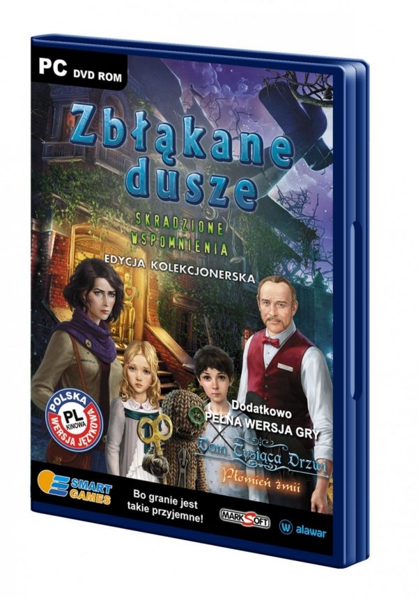 Zbłąkane dusze. Skradzione wspomnienia. Edycja kolekcjonerska. Smart games. PC DVD-ROM