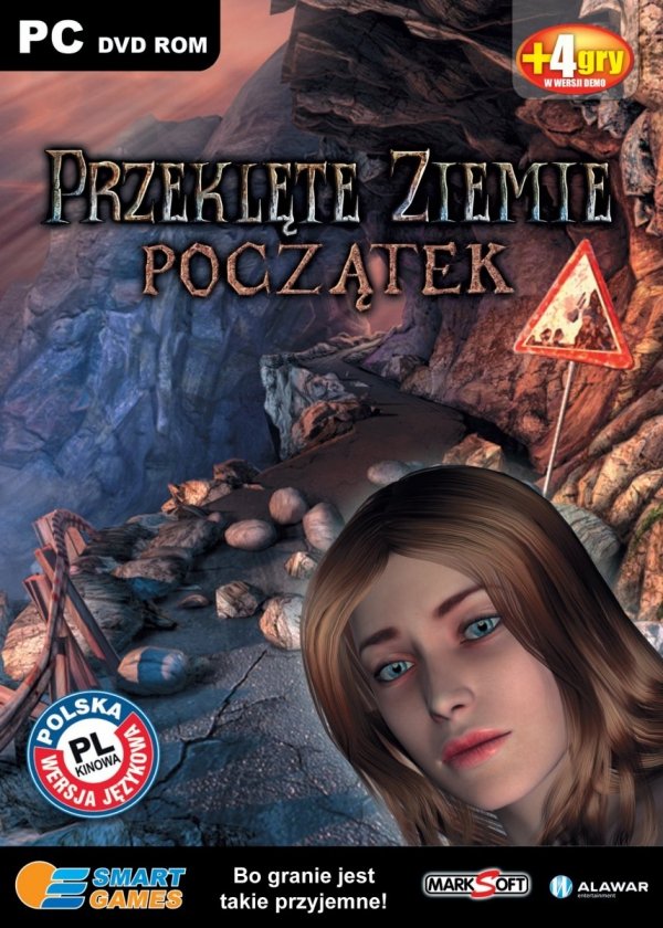 Przeklęte ziemie. Początek. Smart games. PC DVD-ROM + 4 gry w wersji demo