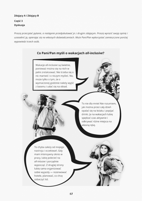Mów i pisz na poziomie! B1/B2 Dual. TELC Język polski. Zestawy egzaminacyjne