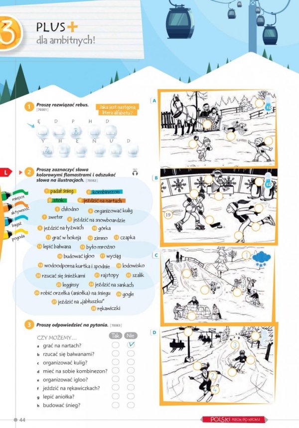 Polski krok po kroku Junior 2. Podręcznik do nauki języka polskiego jako obcego dla dzieci i młodzieży w wieku 10-15 lat