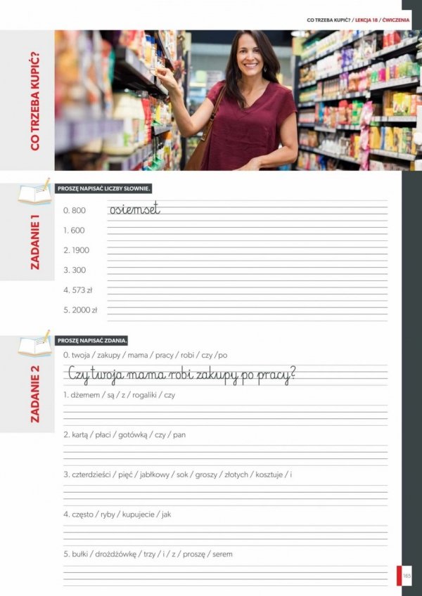 Witaj! Komunikacja w języku polskim dla obcokrajowców. Poziom A1. Podręcznik i zeszyt ćwiczeń z odpowiedziami