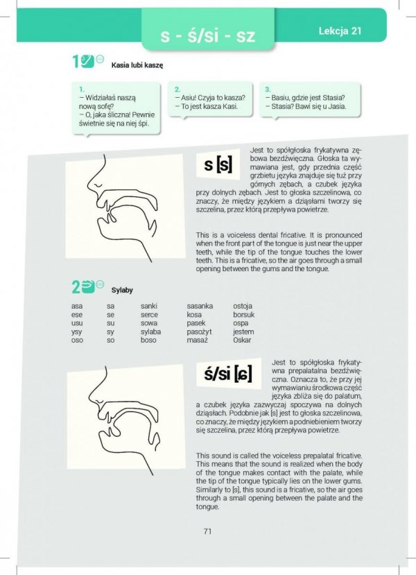 Łatwo ci mówić! Ćwiczenia fonetyczne dla obcokrajowców uczących się języka polskiego (FLIPBOOK)