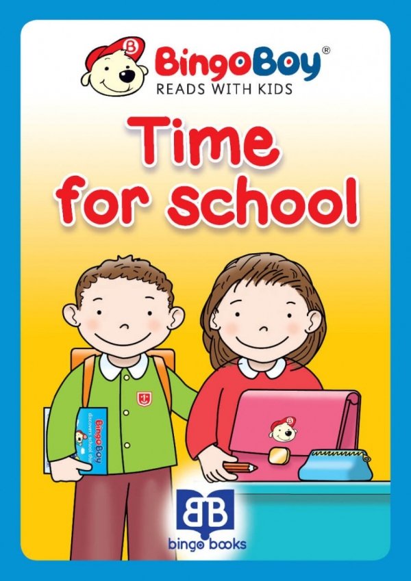 TIME FOR SCHOOL - BINGO BOY READS WITH KIDS