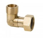 Półśrubunek mosiężny kątowy 3/4x3/4 GW/GZ