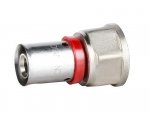 Złączka pex zaciskana 16x1/2 GW