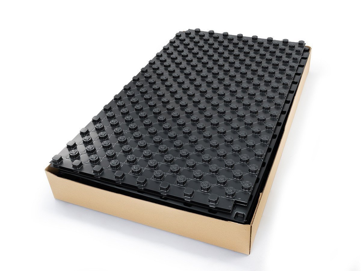 Płyta systemowa do ogrzewania podłogowego - Uchwyty i mocowania