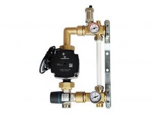 Grupa mieszająca 1 cal z pompą GRUNDFOS UPM3 7m