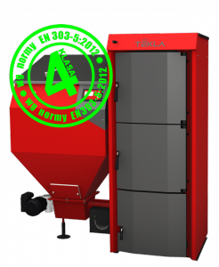  Kocioł Tekla Tytan II z palnikiem retortowym 6W (38/42kW)