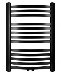 Grzejnik łazienkowy DIAMOND GR3-V 570x1600, zasilanie dolne centryczne, kolor: czarny