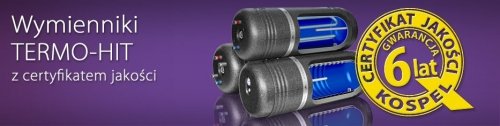 Wymiennik WW80 z podwójną wężownicą Kospel 80l