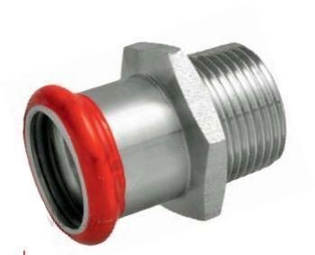Kisan zacisk nypel 22x1 GZ stal