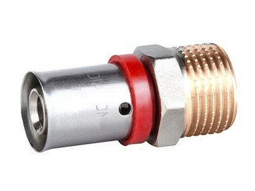 Złączka pex zaciskana 20x1 GZ