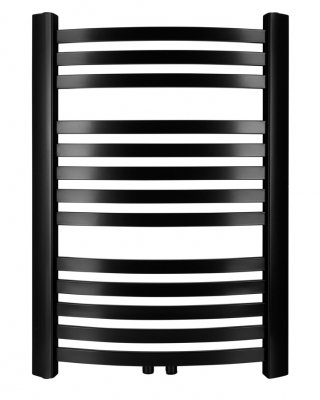 Grzejnik łazienkowy DIAMOND GR3-V 570x1600, zasilanie dolne centryczne, kolor: czarny