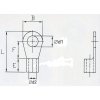 KON5-6 Końc. oczkowa nieizol. 4-6mm2/M6 100szt