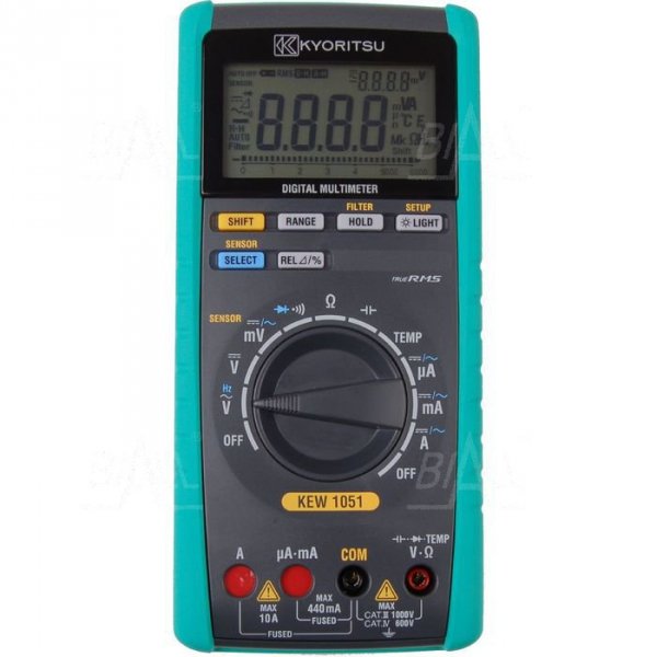 KEW1051 Multimetr TRMS-1kHz, sensor mode