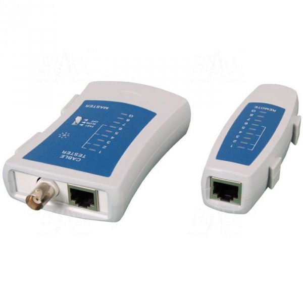 Tester kabli sieci LAN RJ45/BNC
