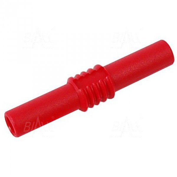 Adapter bezp. gn.-gn. 4mm AD410-R 19A, czerwony