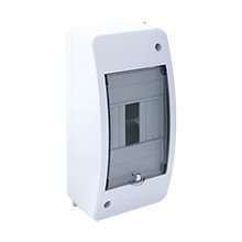 RNTO-4S ROZDZIELNIA PLASTIKOWA NT 4M 1X 4M IP42 IK06 198X98X84 DRZWI DYMNE BIAŁY