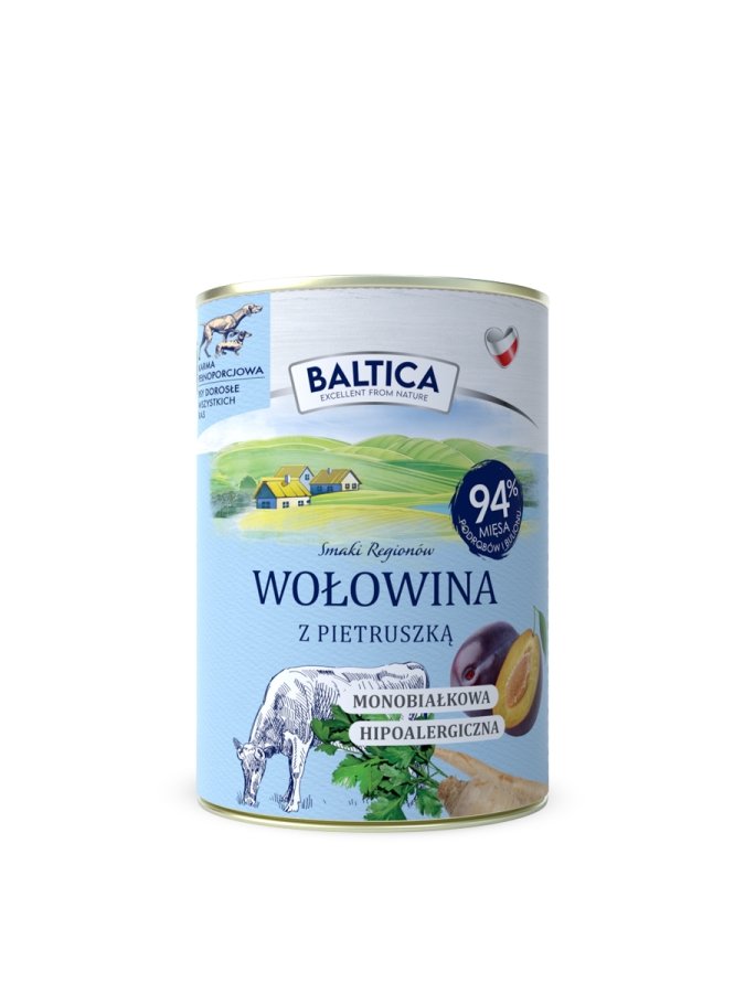 Baltica Karma Mokra Wołowina z Pietruszką 400g
