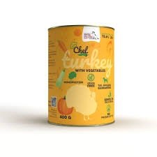 Syta Micha Chef Mokra karma dla psa Indyk z warzywami 400g