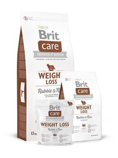 BRIT CARE WEIGHT LOSS RABBIT & RICE 12kg