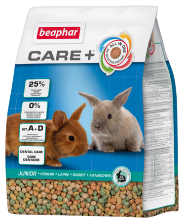 BEAPHAR CARE+ RABBIT JUNIOR karma dla młodych królików 1,5kg