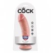 Pipedream King Cock 8 Cock Flesh - realistyczne dildo z przyssawką