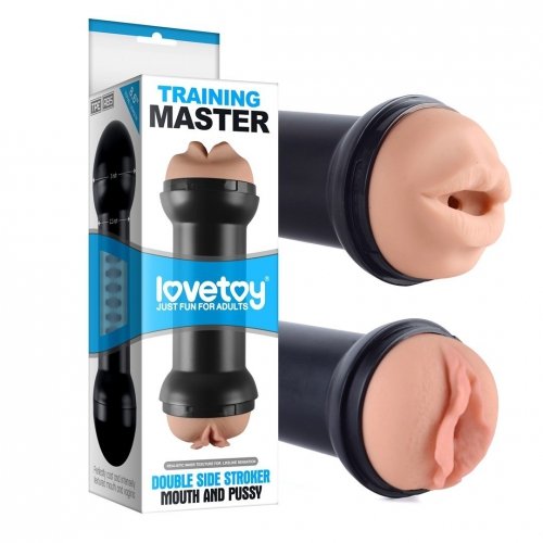 Lovetoy Double Side Stroker Mouth and Pussy- Masturbator 