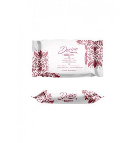 Desire by Swiss Feminine Wipes 25pcs box - chustwczki dla kobiet