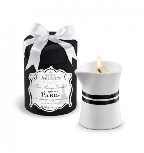Mystim Petits Joujoux Fine Massage Candles  A trip to Paris (190 g) - wosk do ciała