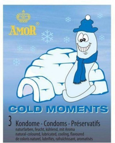 Amor Cold moments 3pcs - prezerwatywy