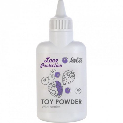 Lola Totys Toy Powder Love Protection Wild berries 30g - puder ochronny do pielęgnacji sex zabawek  