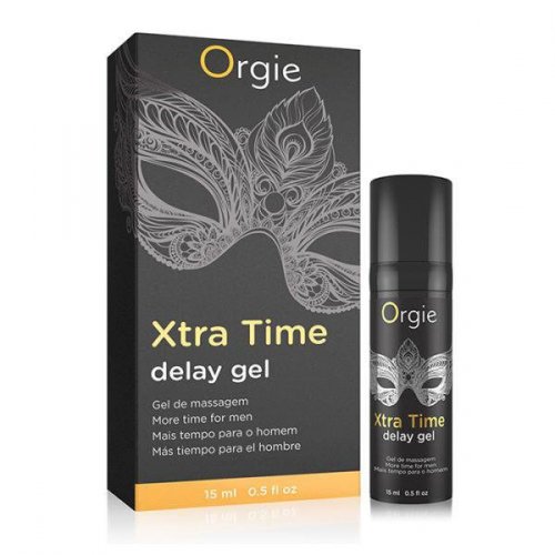 Orgie XTRA TIME delay- żel opóźniający wytrysk, 15 ml