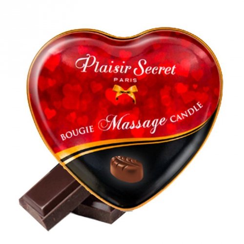 Plaisire Secret  Massage Candle CHOCOLATE - Świeca do masażu, zapach czekolady 