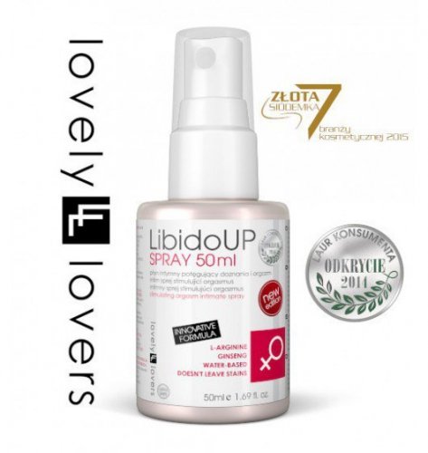  Lovely Lovers LibidoUP Spray 50 ml- spray potęgujący doznania
