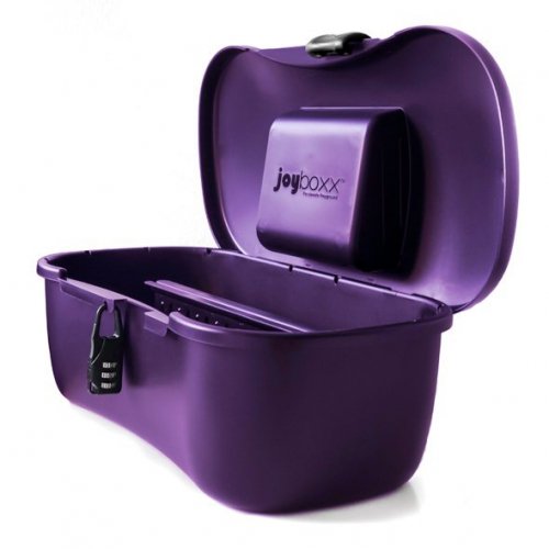 Joyboxx  Hygienic Storage System- Pudełko na zabawki erotyczne fioletowe