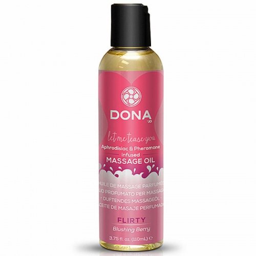  Dona Scented Massage Oil Blushing Berry 110 ml - olejek do masażu